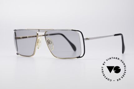 Neostyle Boutique 640 Square Vintage Frame, half rimless (nylor thread) for 1. class wearing comfort, Made for Men and Women