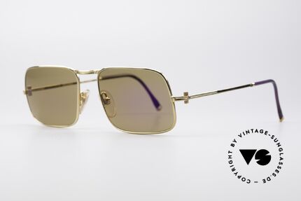 Boucheron 111.S 90's Luxury Sunglasses, 40g fine gold in 1000g metal - incredible top quality!, Made for Men