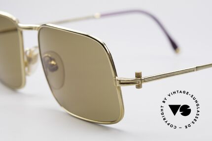 Boucheron 111.S 90's Luxury Sunglasses, non-reflecting and coated mineral lenses (100% UV), Made for Men