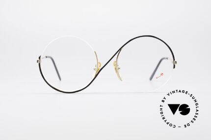 Casanova FC9 Gold Plated Art Frame, designer piece: frame shaped like a horizontal "S", Made for Women Casanova FC9 Gold Plated Art Frame, designer piece: frame shaped like a horizontal "S", Made for Women