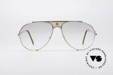 St. Moritz 401 Rare Jupiter Sunglasses 80's, designer shades with JUPITER symbol on the middle part, Made for Men