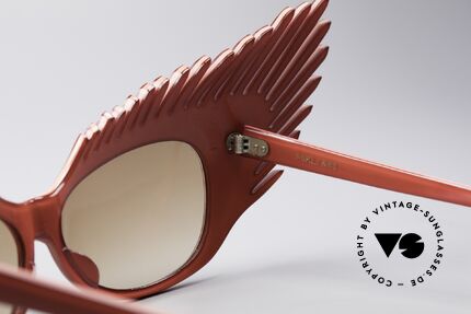 Alain Mikli MYSTERY Haute Couture Vintage Shades, one of a kind, collector's item (belongs in a museum), Made for Women