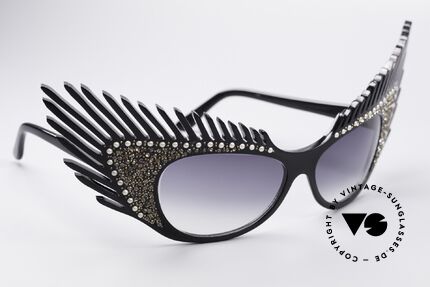 Alain Mikli MYSTERY 80's Haute Couture Shades, specifically made for the 'Haute Couture' Shows; Paris, Made for Women