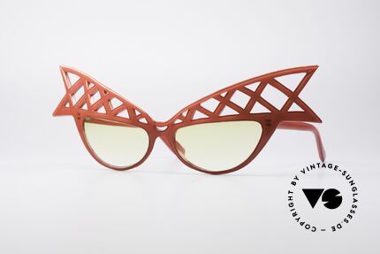Alain Mikli WINGS 80's Haute Couture Sunglasses, ultra-rare Alain Mikli Paris WINGS vintage sunglasses, Made for Women