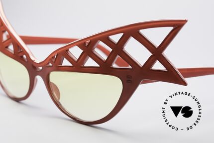 Alain Mikli WINGS 80's Haute Couture Sunglasses, specifically made for the 'Haute Couture' Shows; Paris, Made for Women