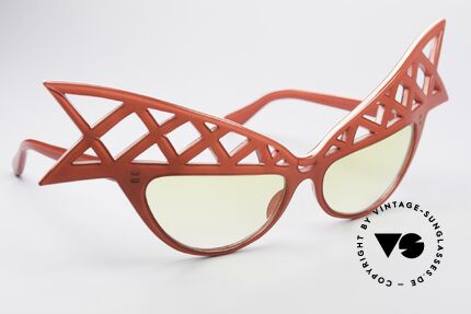 Alain Mikli WINGS 80's Haute Couture Sunglasses, one of a kind, collector's item (belongs in a museum), Made for Women