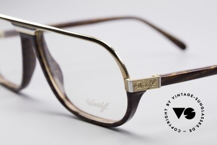 Davidoff 300 Large Men's Vintage Glasses, real gentleman eyeglasses: classy, elegant & very rare, Made for Men