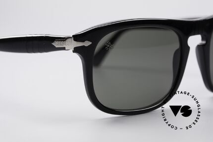 Persol 624/3 Ratti Vintage 80's Shades, 1st class comfort (flexible temples = Meflecto System), Made for Men