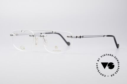 Aigner EA499 Rimless Vintage Glasses, top-notch quality and very pleasant to wear; lightweight, Made for Men