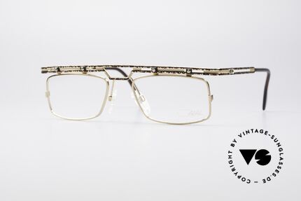 Cazal 975 True Vintage No Retro Glasses, striking / square Cazal vintage glasses from 1996/97, Made for Men