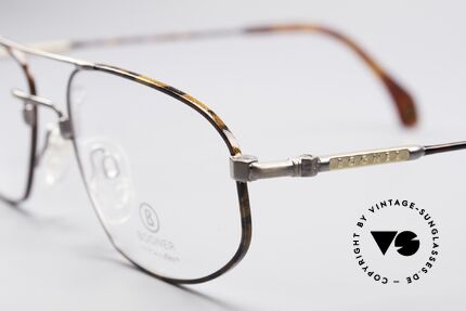 Willy Bogner 7108 Titanflex Vintage Glasses, after deformation, the frame returns to orig. form!, Made for Men