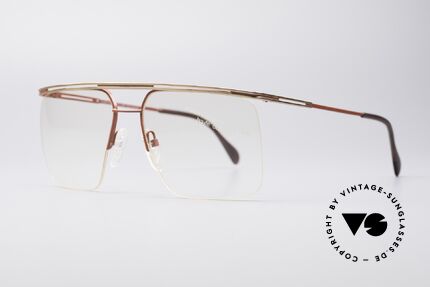 Neostyle Jet 12 True Vintage No Retro Frame, lenses are fixed / mounted with a Nylor thread, Made for Men
