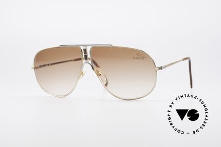 Jaguar 701 Rare 80's Men's Sunglasses, vintage 80's aviator style sunglasses by Jaguar, Made for Men