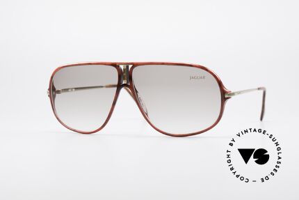 Jaguar 751 Rare Vintage Sunglasses, rare vintage Jaguar sunglasses from the late 1980s, Made for Men