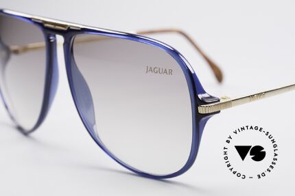 Jaguar 761 Rare Men's Sunglasses, gradient sun lenses (100% UV) with the Jaguar logo, Made for Men