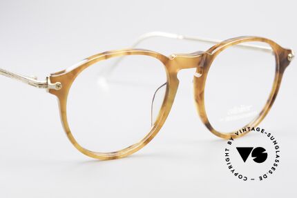 Atelier Eschenbach 2801 90's Panto Eyeglasses, NO retro specs, but an old original with an Oxford case, Made for Men