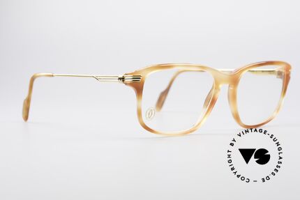 Cartier Lumen - S 90's Luxury Vintage Glasses, precious old original in small size 54°18 (130mm width), Made for Men and Women