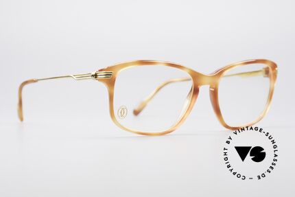 Cartier Lumen - M 90's Luxury Vintage Frame, precious old original: medium size 56°18 (133mm width), Made for Men and Women