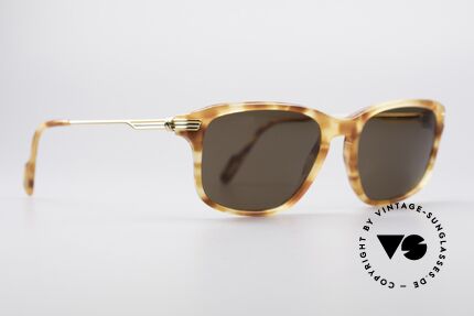 Cartier Lumen 90's Vintage Luxury Shades, precious old original in small size 54°18 (130mm width), Made for Men and Women