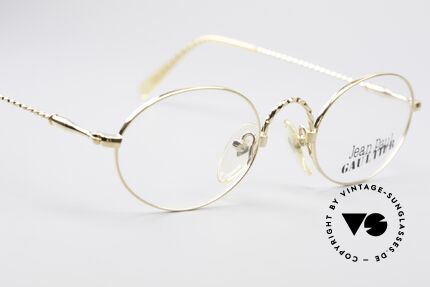 Jean Paul Gaultier 55-0175 Oval Vintage Glasses, unused (like all our JP Gaultier eyeglass-frames), Made for Men and Women Jean Paul Gaultier 55-0175 Oval Vintage Glasses, unused (like all our JP Gaultier eyeglass-frames), Made for Men and Women