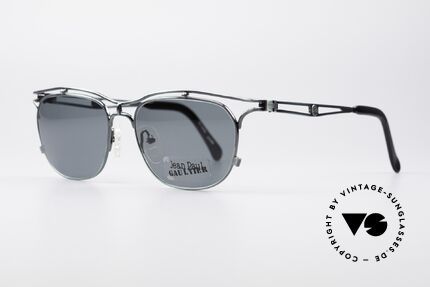 Jean Paul Gaultier 55-2178 Top Quality Vintage Frame, truly unique frame finish in fir-tree green metallic, Made for Men and Women