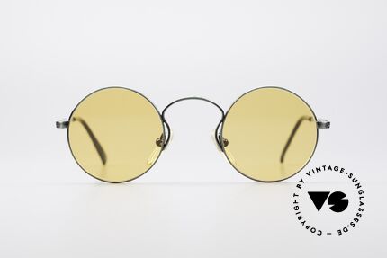 Jean Paul Gaultier 55-0172 Round Vintage Glasses JPG, round metal frame; lightweight & very comfortable, Made for Men and Women