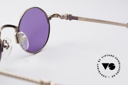 Jean Paul Gaultier 57-4175 Round Vintage Glasses, NO retro fashion, but a 25 years old rarity; true vintage!, Made for Men and Women
