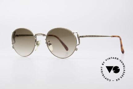 Jean Paul Gaultier 55-3178 90's Vintage No Retro Specs, brown gradient sun lenses (100% UV protection), Made for Men and Women