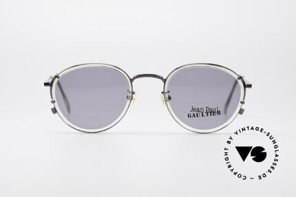Jean Paul Gaultier 55-3271 Round 90's Designer Shades, really rare designer-piece from the early 90's; vertu!, Made for Men and Women