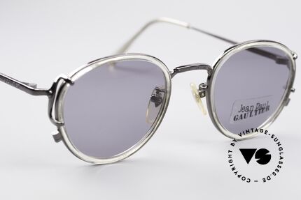 Jean Paul Gaultier 55-3271 Round 90's Designer Shades, NO RETRO EYEWEAR, but an approx. 25 years old rarity, Made for Men and Women