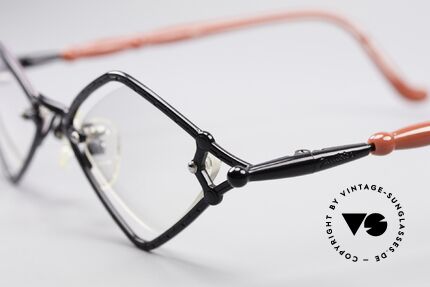Jean Paul Gaultier 56-7203 Angled 90's Designer Frame, unworn, one of a kind (like all our vintage JPG frames), Made for Women