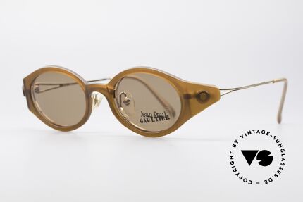 Jean Paul Gaultier 56-7202 Oval Frame With Sun Clip, best craftsmanship & 1. class comfort (made in Japan), Made for Men and Women