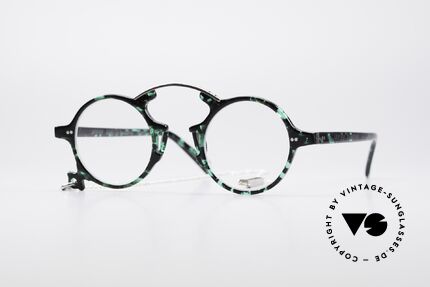 Jean Paul Gaultier 58-0271 90's Steampunk Eyeglasses Details
