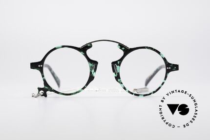 Jean Paul Gaultier 58-0271 90's Steampunk Eyeglasses, spectacular model of the Junior Gaultier Series, Made for Men and Women