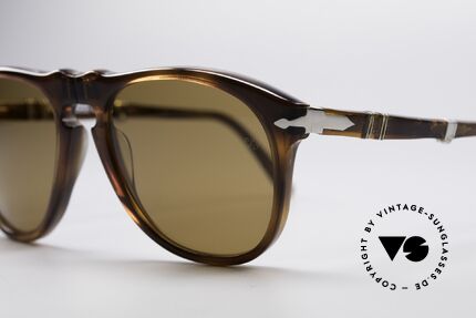 Persol Ratti 806 Folding Vintage Foldable Shades, orig. mineral lenses with the famous Persol engraving, Made for Men