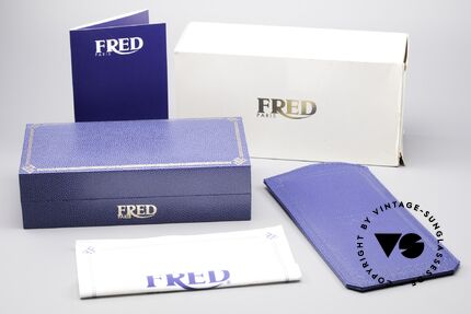 Fred Ketch Oval Luxury Sailing Glasses, unworn (like all our precious vintage Fred sunglasses), Made for Men