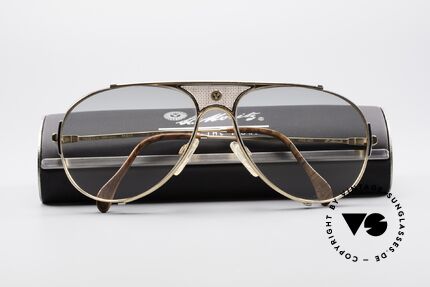 St. Moritz 401 Ultra Rare Jupiter Glasses, with light gradient mineral lenses: also wearable at night, Made for Men and Women