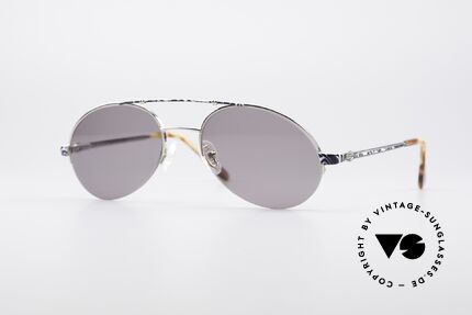 Bugatti 14651 Men's Vintage 90's Shades, dressy vintage sunglasses by BUGATTI from 1995/96, Made for Men