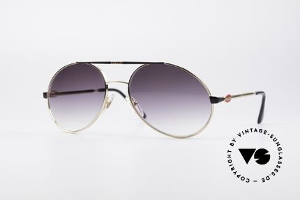 Bugatti 65837 80's Designer Sunglasses Details