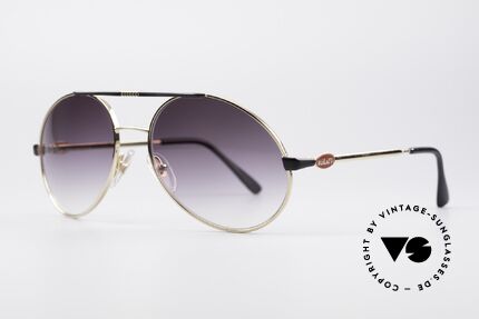 Bugatti 65837 80's Designer Sunglasses, perfect gentleman's vintage shades (masculine design), Made for Men