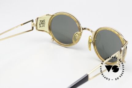 Jean Paul Gaultier 58-6201 Steampunk Vintage Shades, meanwhile, worn by many celebrities (Chris Brown..), Made for Men and Women