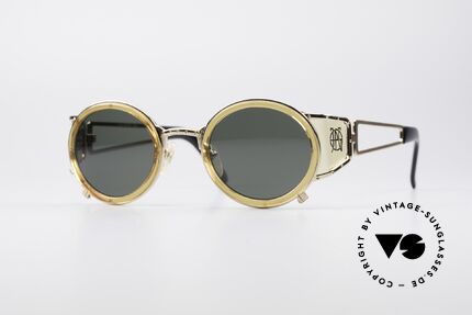 Jean Paul Gaultier 58-6201 Steampunk Vintage Shades, outstanding designer shades by Jean Paul GAULTIER, Made for Men and Women