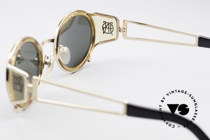 Jean Paul Gaultier 58-6201 Steampunk Vintage Shades, meanwhile, worn by many celebrities (Chris Brown..), Made for Men and Women