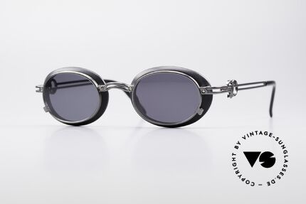 Jean Paul GAULTIER 58-5201 Design Flame Sunglasses Silver 44 23 150 |  PLAYFUL