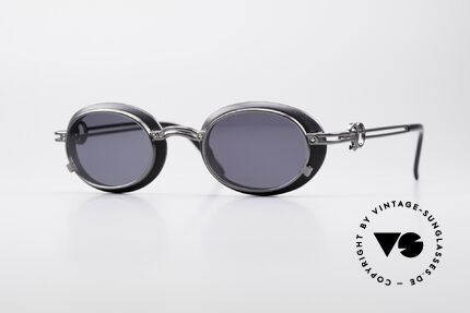 Jean Paul Gaultier 58-5201 Rare Steampunk Shades, fantastic Jean Paul GAULTIER vintage sunglasses, Made for Men and Women