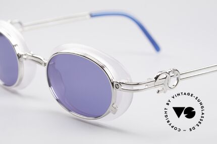 Jean Paul Gaultier 58-5201 Rare Steampunk Sunglasses, often called as "steampunk sunglasses" these days, Made for Men and Women