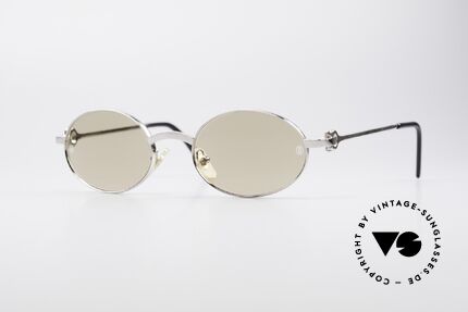 Cartier Spider Oval Luxury Sunglasses, oval CARTIER vintage luxury sunglasses from 1999, Made for Men and Women