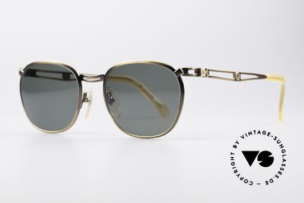 Jean Paul Gaultier 56-2177 90's Designer Sunglasses, but high-end quality (monolithic), typically JPG!, Made for Men and Women
