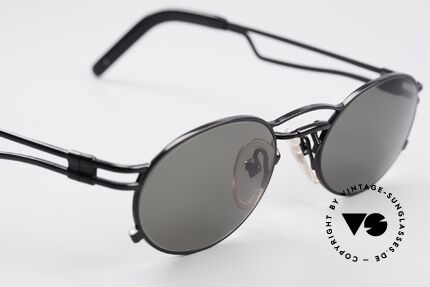 Jean Paul Gaultier 56-3173 Oval Vintage Sunglasses, unworn, NOS (like all our rare 90's designer shades), Made for Men and Women