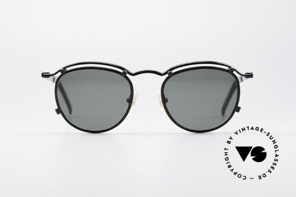 Jean Paul Gaultier 56-1174 Steampunk Panto Glasses, unique modified 'panto style' à la STEAMPUNK genre, Made for Men and Women